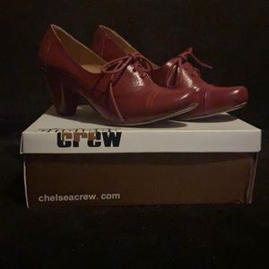Burgundy Oxfords
